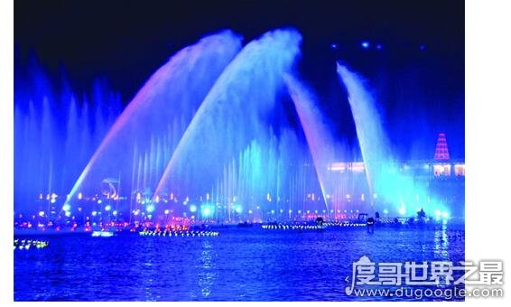 亚洲第一高喷泉，鄂尔多斯市康巴什音乐喷泉主喷高度达184米