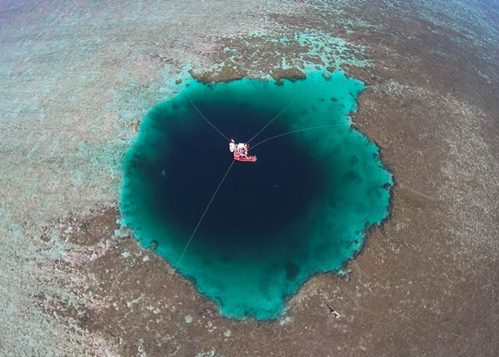 “三沙永乐龙洞”被确认为世界已知最深的海洋蓝洞