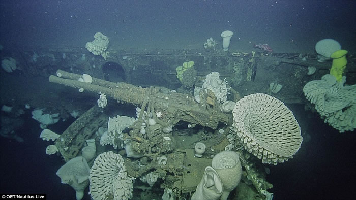 美国加州外海发现独立号航空母舰（USS Independence CVL-22）残骸