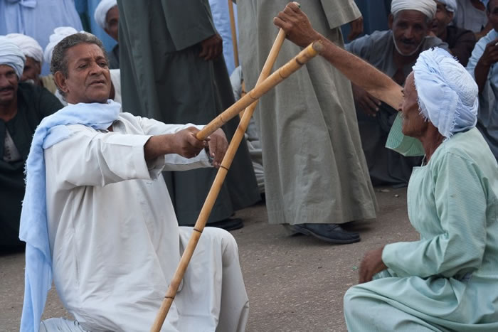 “棍舞”是埃及古代流传下来的文化。