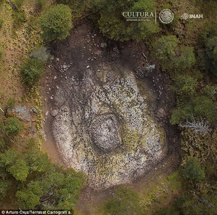 墨西哥伊斯塔西瓦尔特火山脚湖底中发现古代阿兹特克人展示的世界模型