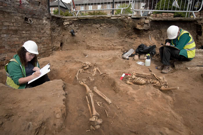 英国约克市饭店改建发现75具罗马时代人类遗骸
