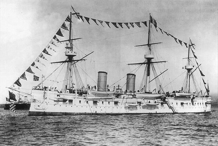 韩国企业发现113年前日俄战争时被击沉的俄国巡洋舰“顿斯科伊号” 传该舰载有大量宝藏