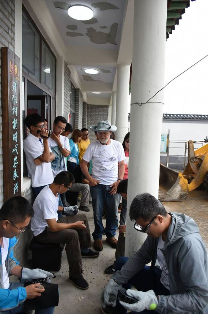 中国第一届石器打制技术培训班在河北阳原开阳堡成功举办