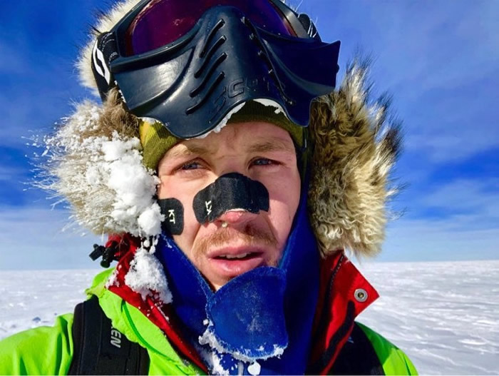 54日走完1600公里 美国冒险家奥布雷迪成独自横越南极洲第一人