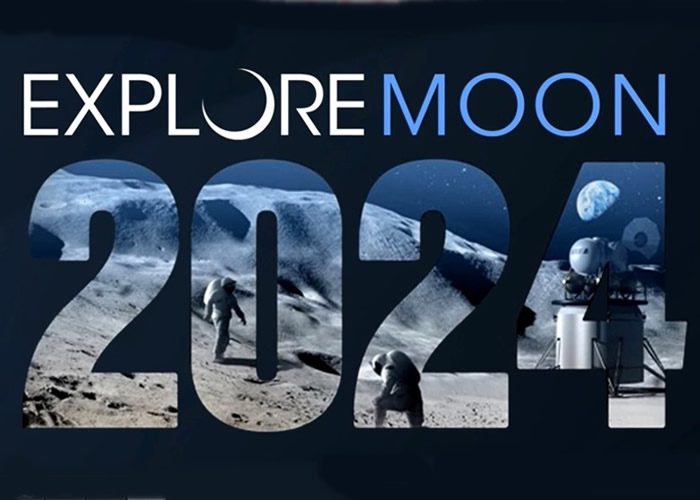 NASA公布2024年的探月计划。