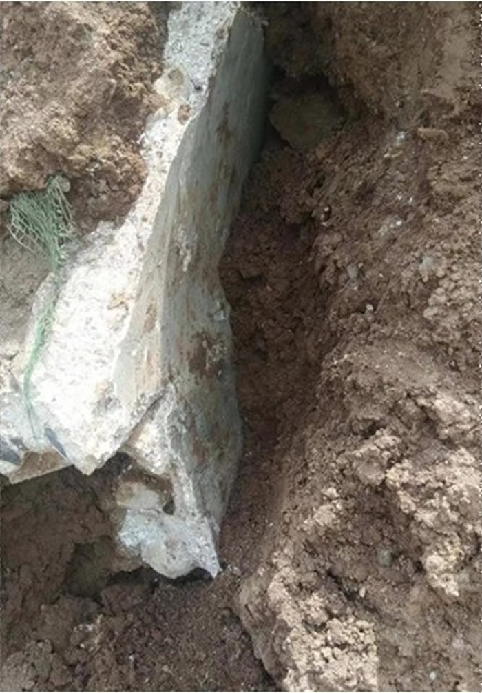 山东济南一间电力公司有职员，早前在地盘内发现怀疑是晚清名臣丁宝桢的墓地。