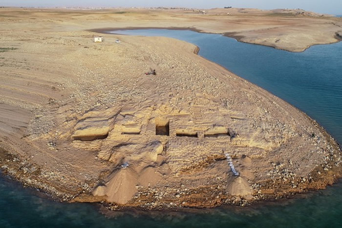 伊拉克水库干涸惊现3400年前古城 美索不达米亚文明的米坦尼王国现身