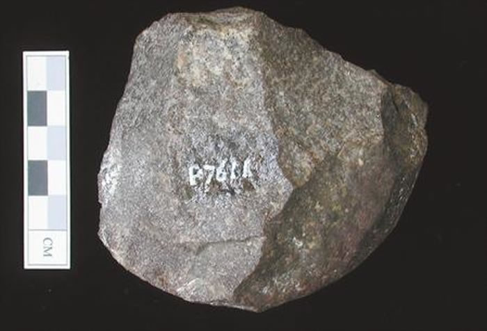 中国第一块旧石器。