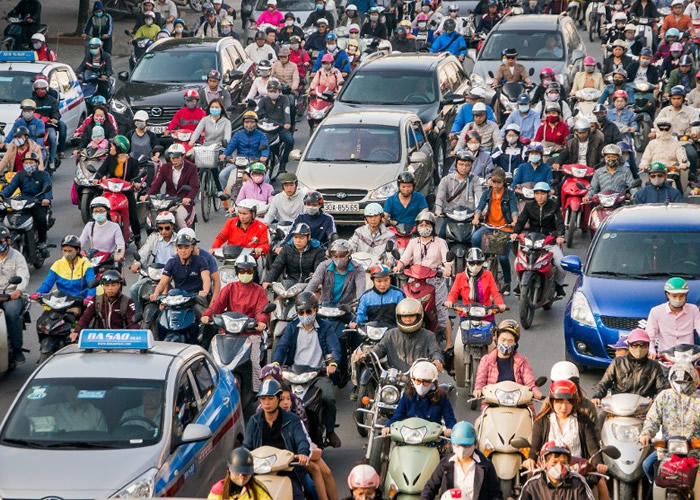 改善空气污染 越南河内及胡志明市拟管制摩托车排气