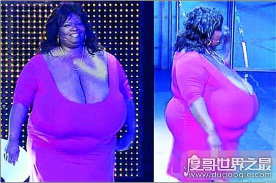世界上最大的天然胸围女人，斯蒂斯拥有36斤远超G罩巨乳