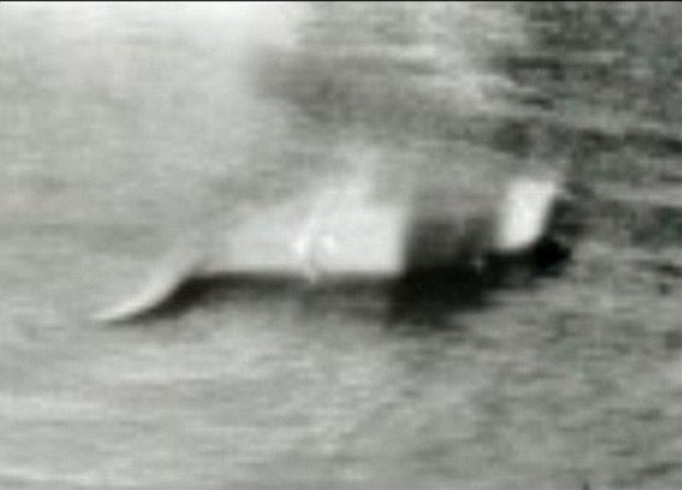 1933年发表在每日快报的尼斯湖水怪照片