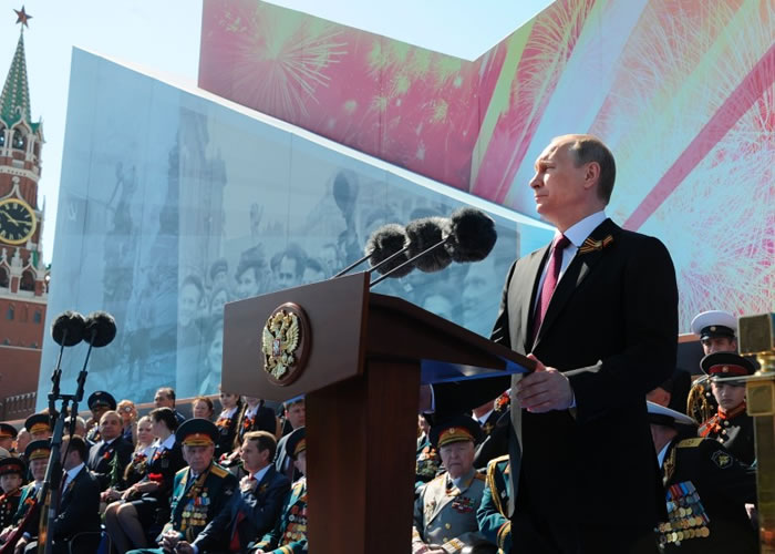 普京发表讲话呼吁全球共抗国际恐怖主义。