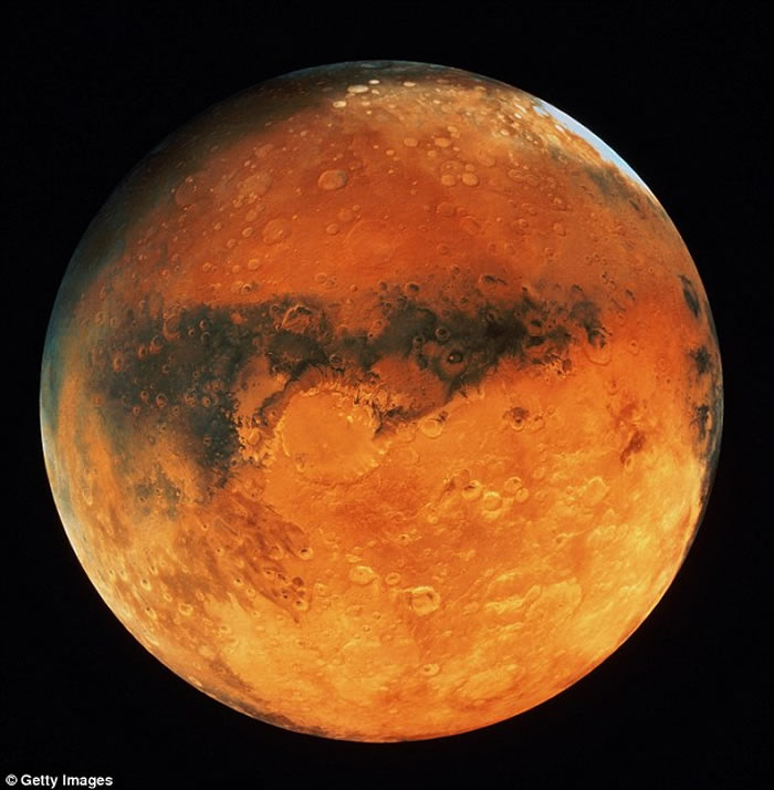 外星人猎人称发现火星表面存在着“绿洲”