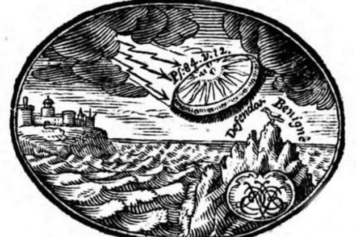 专家称UFO在300年前便访问了地球 事件印在18世纪数学著作封面上
