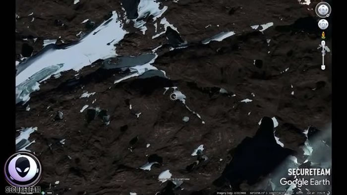 Google Earth现玄机 外星人曾到访地球南极？
