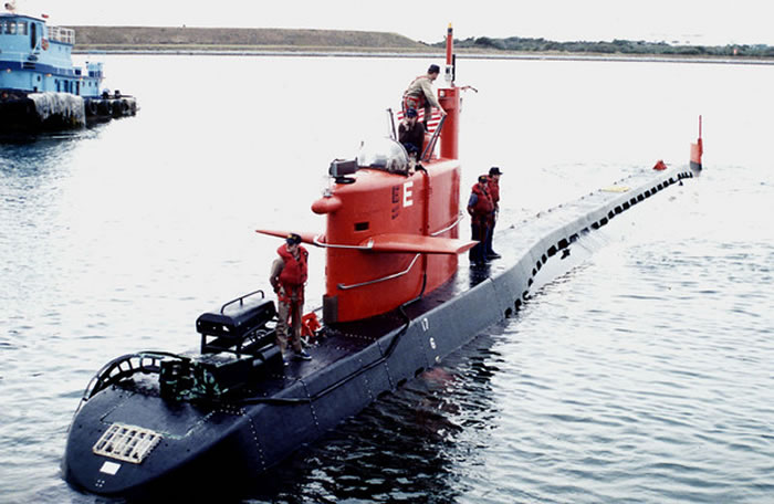 世界上最小的核潜艇：美国海军“内尔温号”（Nerwin）NR-1