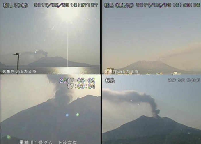 昭和火山再度爆发。