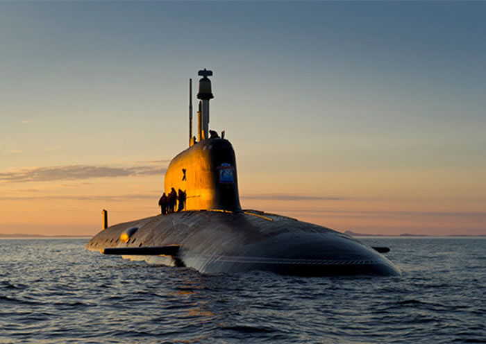 新潜艇未来将取代主要执行非核战略遏制任务的俄罗斯「855型」（图）核潜舰。