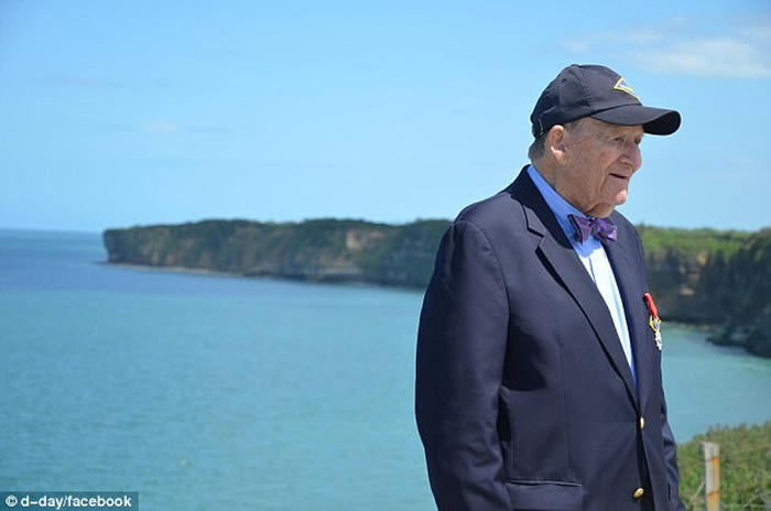 96岁美国二战英雄大兵George Klein：我欺骗了大家 没有登陆诺曼底