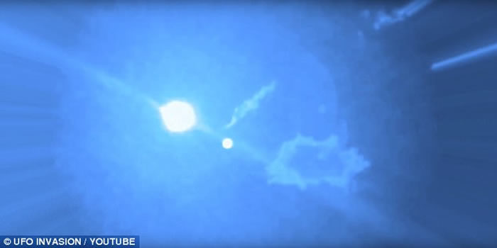 澳洲有人声称拍到如行星一样大的UFO出现