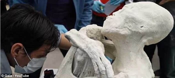 秘鲁古城发现的怪异木乃伊 俄罗斯科学家称确实是外星人
