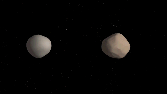 罕见双小行星2017 YE5飞掠地球