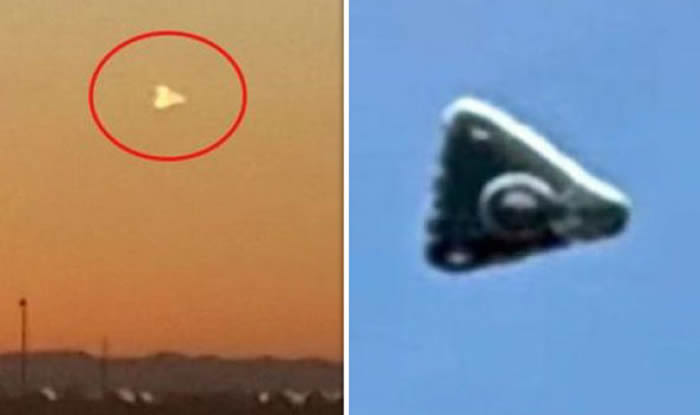 美国德州白沙导弹靶场拍到天空中出现神秘黑三角UFO影片 TR-3B飞行器确实存在？