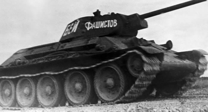 第二次世界大战期间苏联T-34坦克的价格是269000卢布