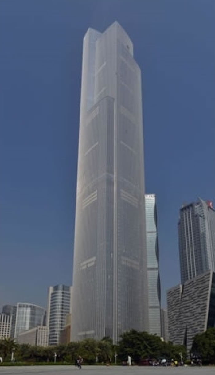 吉尼斯世界纪录认定世界上最快的电梯由日立制造 交付广州周大福金融中心使用