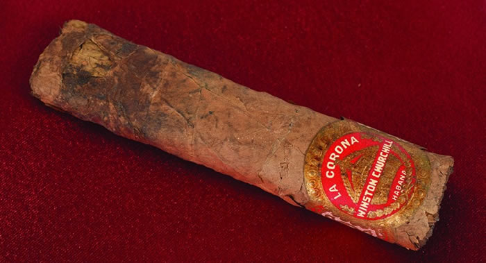 英国前首相温斯顿·丘吉尔1953年未抽完的一根雪茄将由汉森拍卖行拍卖