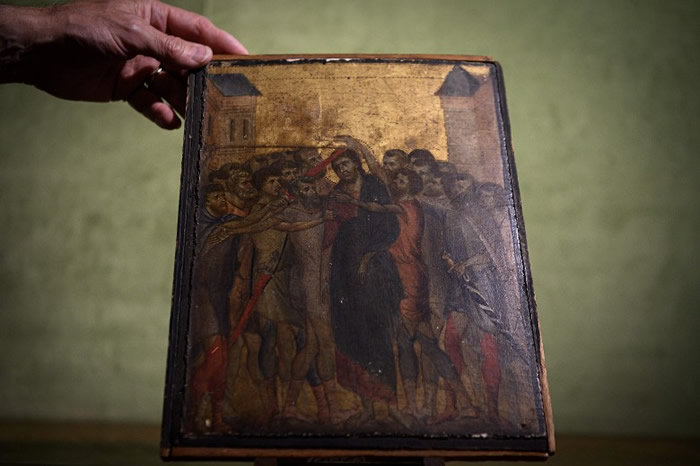 曾当仿制品挂厨房 意大利13世纪画家契马布埃（Cimabue）名作《嘲弄基督》以2400万欧元成交