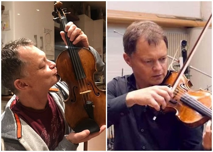 莫里斯的古董小提琴失而复得。