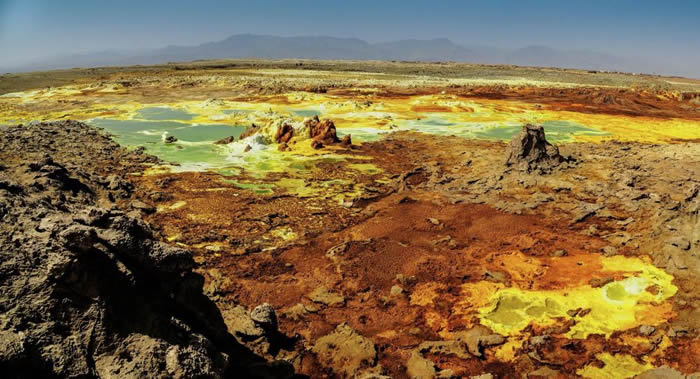 埃塞俄比亚的达洛尔火山附近发现地球死角