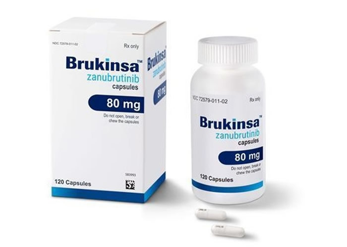 中国生物医药公司百济神州的抗癌药物泽布替尼（BRUKINSA）获准在美国上市销售