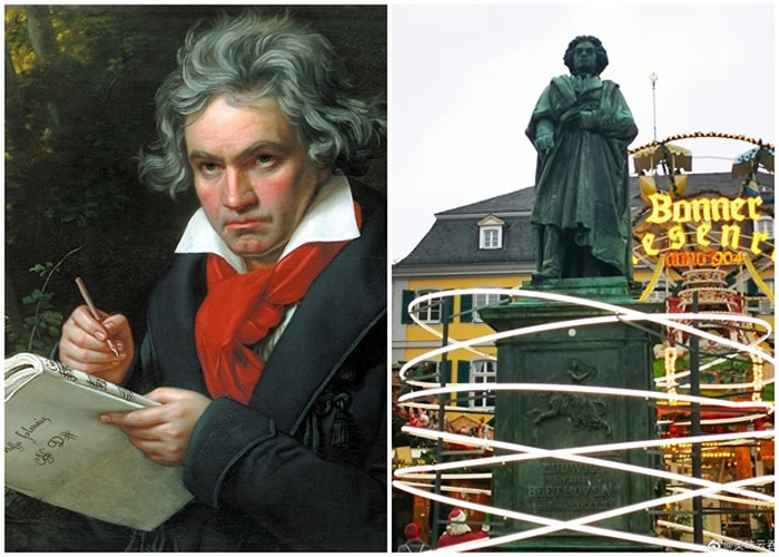 古典乐大师贝多芬诞辰250周年 出生地德国波恩举办庆祝活动