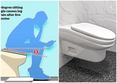 英国厕所协会推出一款非主流的新型倾斜坐厕 防偷懒最长只能坐15分钟
