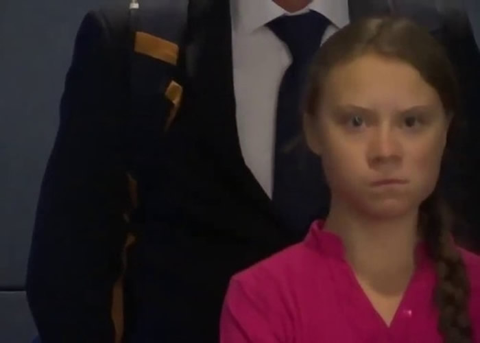 瑞典16岁环保少女通贝里：不会浪费时间与美国总统特朗普对话