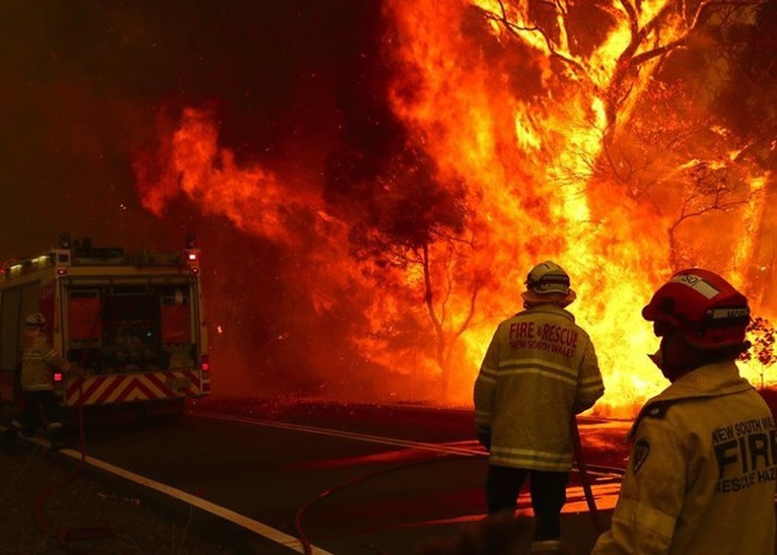 澳洲山火延烧 多国伸援手
