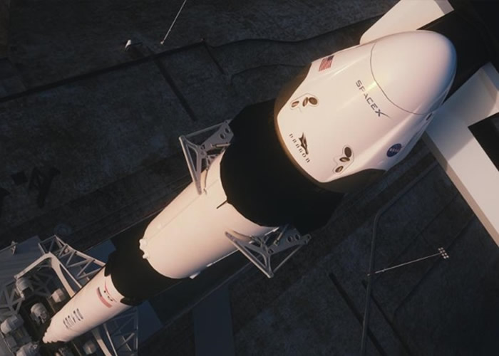 SpaceX猎鹰9号火箭主动自爆测试Crew Dragon载人太空船灾难应对能力