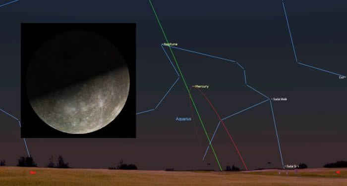 2月10日水星东大距 迎来绝佳观测时机