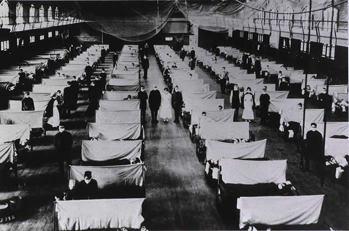 1918年“西班牙流感”造成全球5亿人感染 夺走9000万条性命