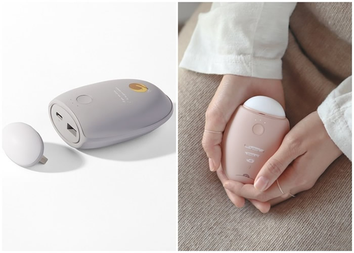 韩国公司推出可充电式多用途暖手蛋Hand Warmer