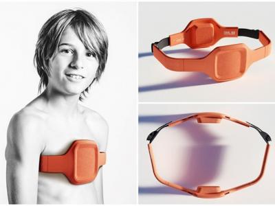 英国设计师推出一款时尚化的鸡胸矫型胸带“Brace”