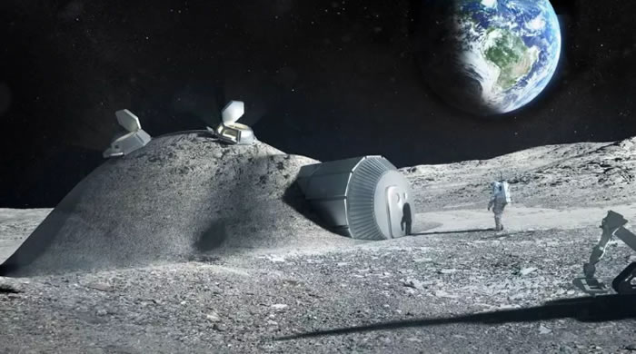宇航员有望能使用自己的尿液来建造月球栖息地