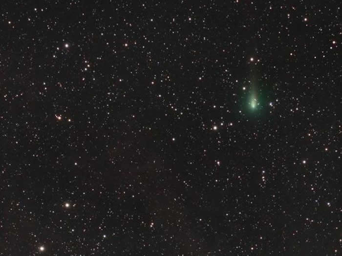 4月10日，天体摄影师拍摄到Atlas彗星。
