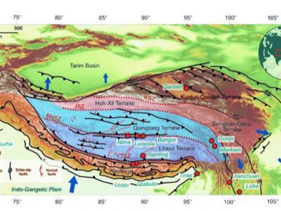新研究系统综述青藏高原形成过程 重建青藏高原古海拔