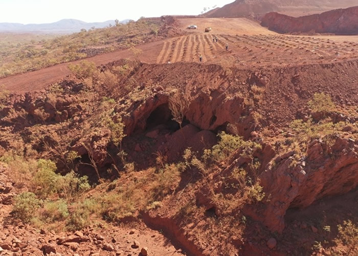 澳洲矿业巨擘力拓在西澳省进行开采时炸毁两个有4.6万年历史的史前原住民洞穴遗址