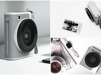 韩国设计师推出一款可以即影即印的智能相机“Picslot”
