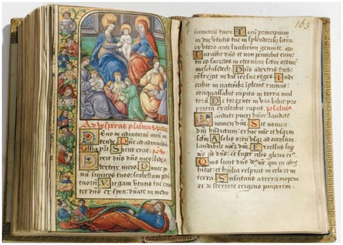 16世纪的苏格兰女王玛丽一世公祷书将拍卖 估值35万镑